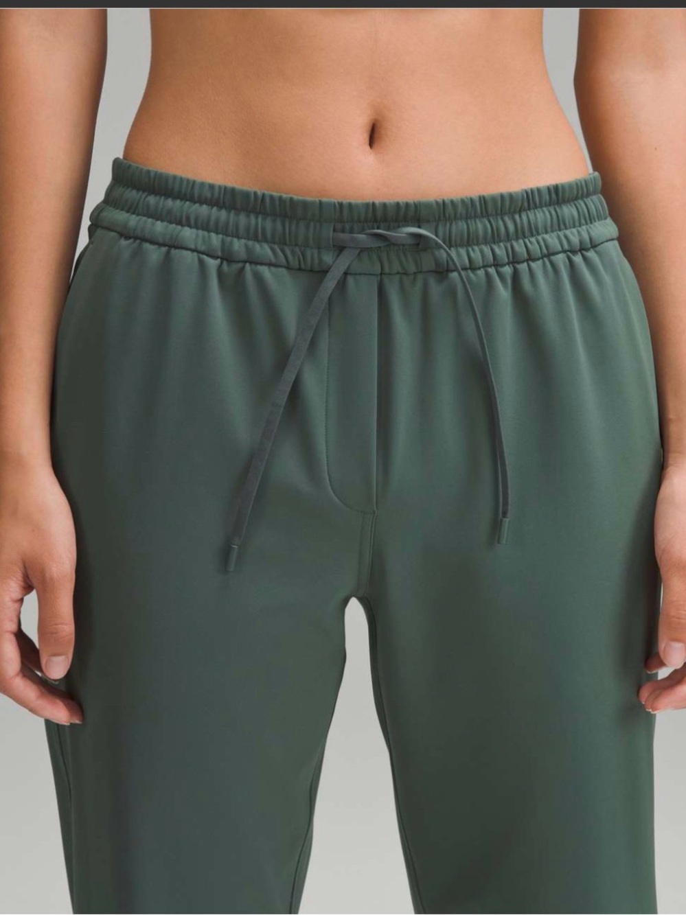 Lululemon Tapered-Leg Mid-Rise 7/8 Pant *Luxtreme Dark Forest Small - Picture 3 of 12